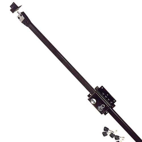 Porta visillos extensible auto <br />- Color blanco <br />- Diámetro x longitud: 12 mm. x 91/143 cm<br />- Extensible.<br />- Ideal para el montaje de cortinas.<br />- Articulo tambien conocido como visillo cortinas / cortinillas
