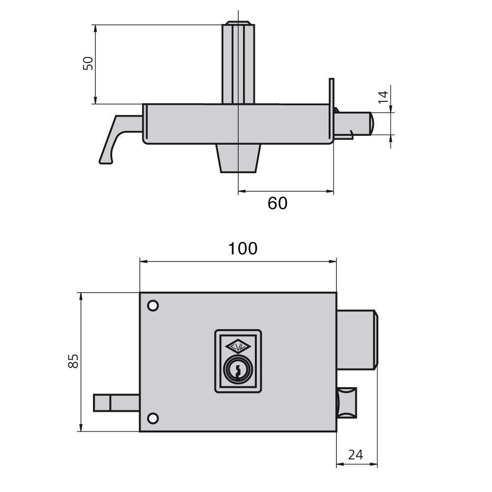 Tuerca Esparrago Hueco M10x4.<br />- Tuerca hexagonal. <br />- Medida: M10x4 mm.<br />- Caja de 200 unidades.<br />- Articulo conocido como tuerca lampara, tuerca varilla roscada.