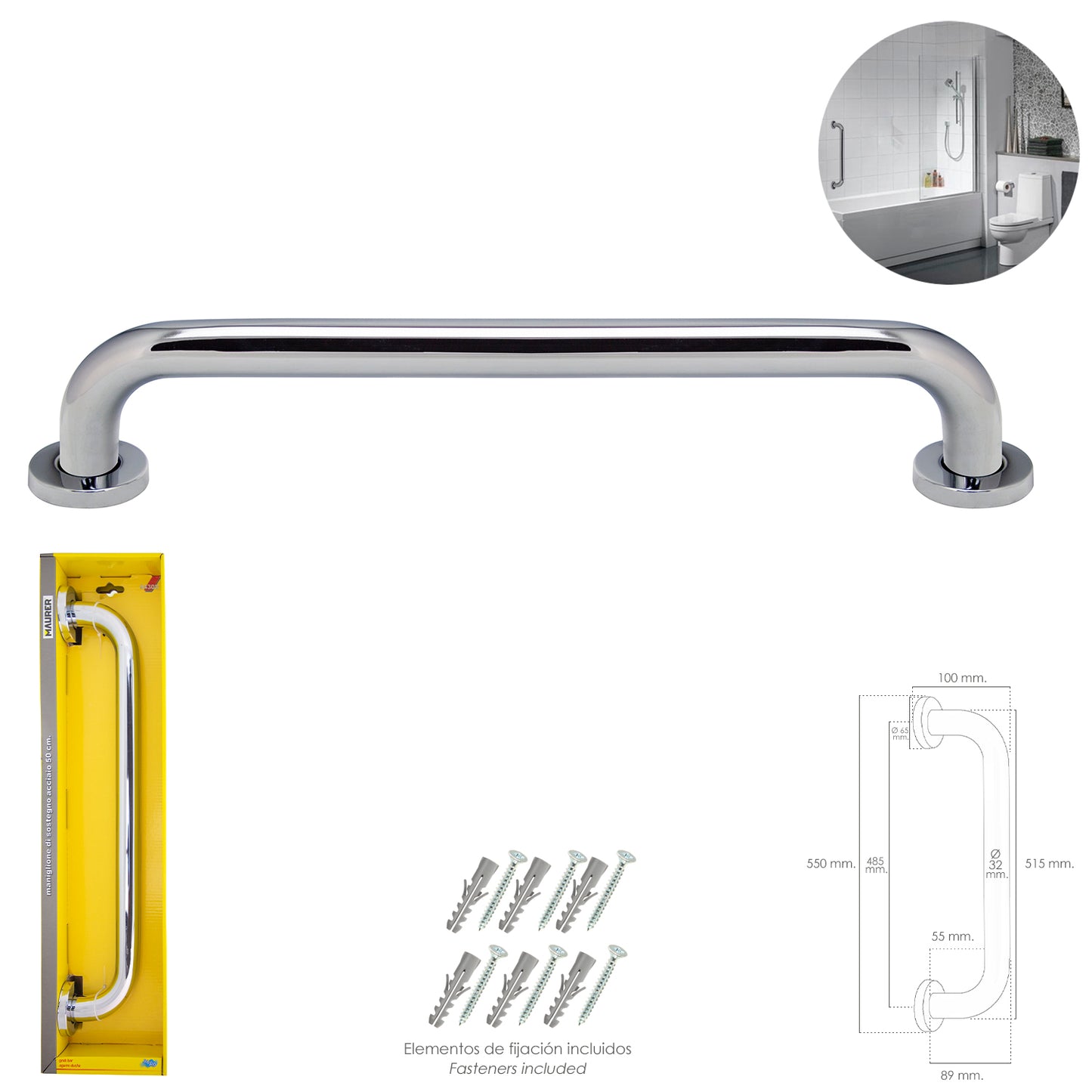 Cerradura Ucem 5134-hl 40. <br />- Medida: 40 mm.<br />- Cerradura de embutir.<br />- Acabado hierro latonado.<br />- Distancia entre ejes: 47 mm.