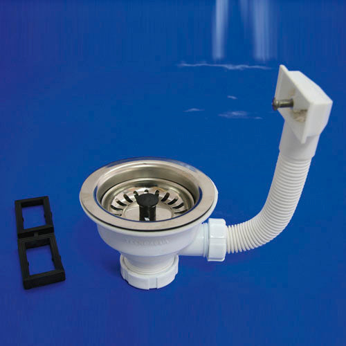 Tope puerta <br />- Base adhesiva.<br />- Color blanco.<br />- Placa metalica.