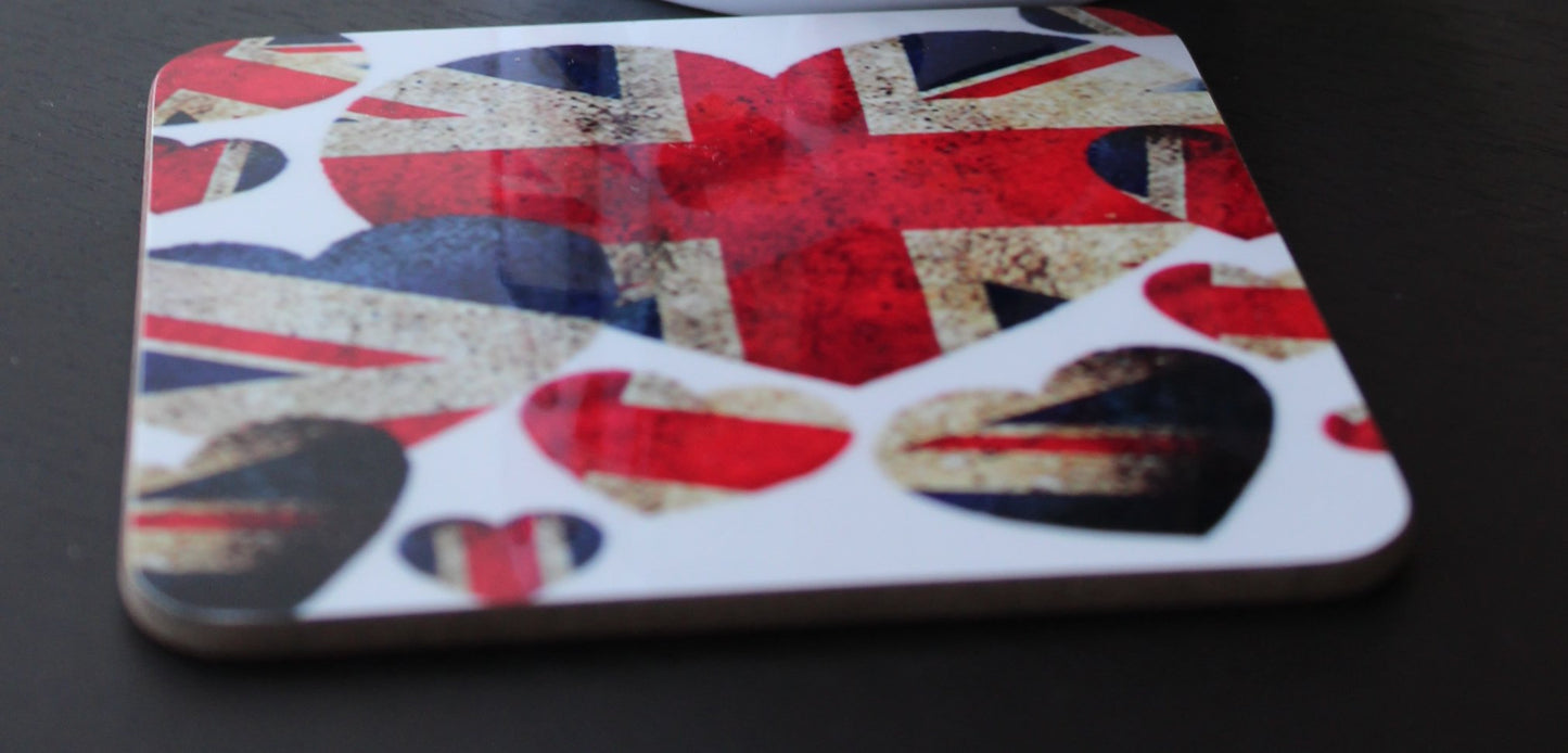 Union Jack Flag Gift Coaster: