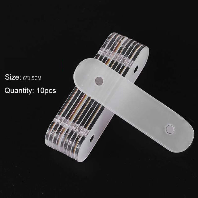 Waterproof Cut free Nail Transparent Double-sided Tape Nail Adhesive Tape Acrylic Display Salon Use Manicure Tool