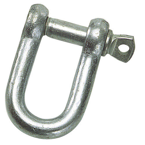 Grillete recto galvanizado. <br />- Medidas: 8 mm. 5/16".<br />- Usos: trabajos LIGEROS de sujeciÃ³n, amarres, remolque, etc.<br />- Galvanizado, aportadanle dureza y mayor durabilidad frente al oxido.<br />- No procede su uso en tareas profesionales, ind