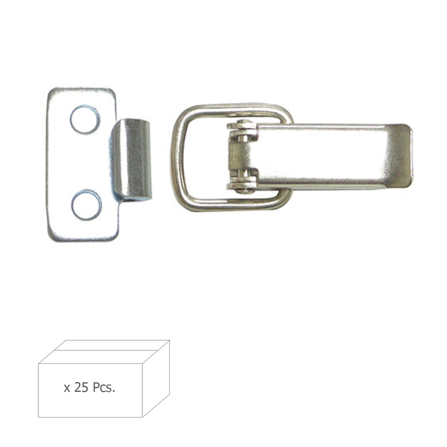 Pasador wolfpack 384<br />- Medida: 70 mm. <br />- Acabado niquelado.<br />- Para colocar en puertas, ventanas, etc.<br />- TambiÃ©n puede ser usado como cerrojos, pestillos y condenas.