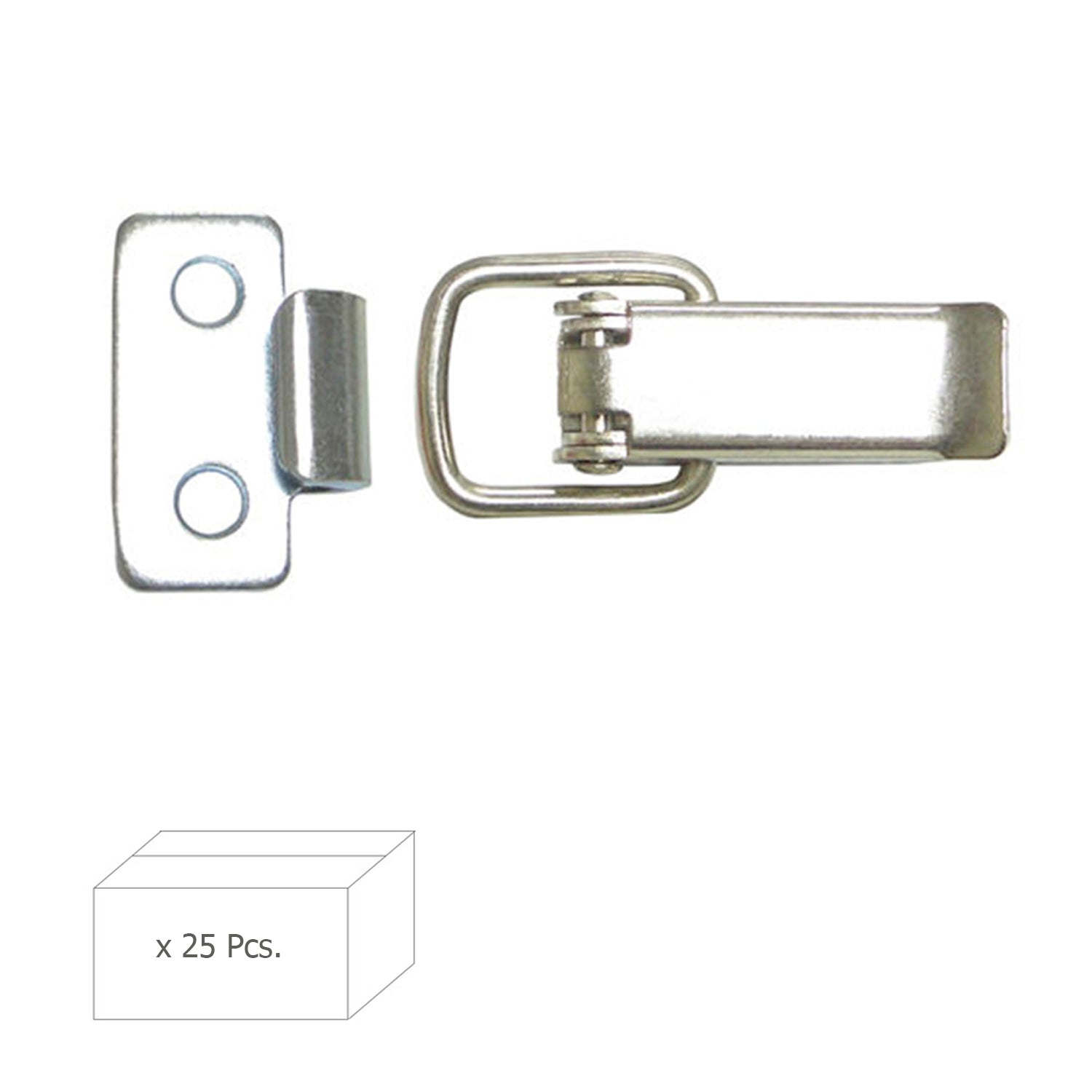 Pasador wolfpack 384<br />- Medida: 70 mm. <br />- Acabado niquelado.<br />- Para colocar en puertas, ventanas, etc.<br />- TambiÃ©n puede ser usado como cerrojos, pestillos y condenas.