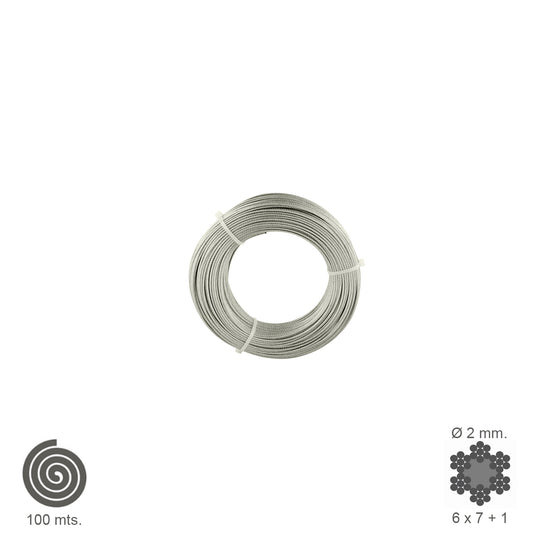 Ronzales cabras        <br />- Medida: 3 metros x 4 mm.     <br />- Realizado con cadena pulida.<br />- Para uso en agricultura o jardineria.