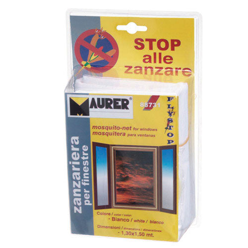 Kit antimosquitos puerta blanco Maurer<br />- Medida: 75x250 cm.<br />- Color blanco.<br />- Ideal para colocar en puertas.<br />- Usos y ventajas: protecciÃ³n contra insectos voladores, paso del aire, protege del polen y reduce la entrada de polvo.<br />