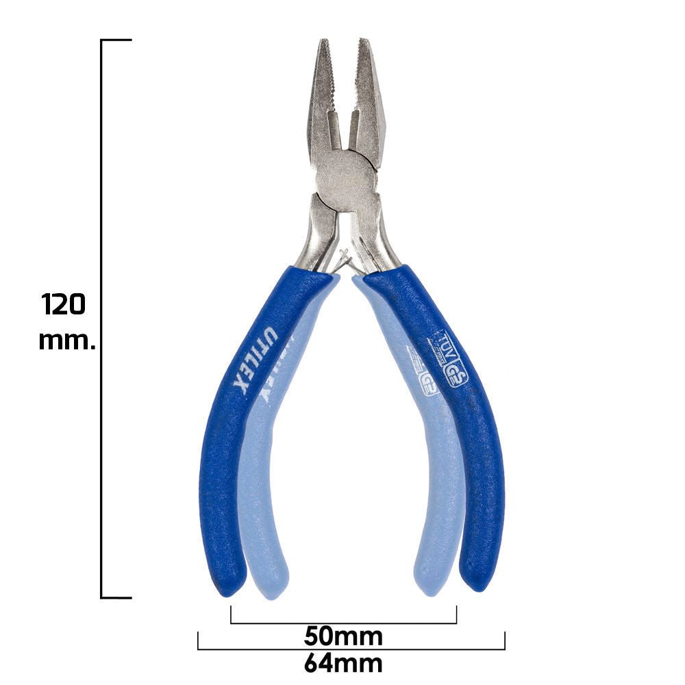 Destornillador aislado 1000 voltios boca vaciada.<br />- Medidas: <br />> longitud: 150 mm.<br />> boca: ancho x grosor: 6.5 x 1.2 mm.<br />- Boca vaciada.<br />- Mangos engomados aislamiento de 1000 V.<br />- Cabezas en acero cromo-vanadio, mÃ¡ximos nive