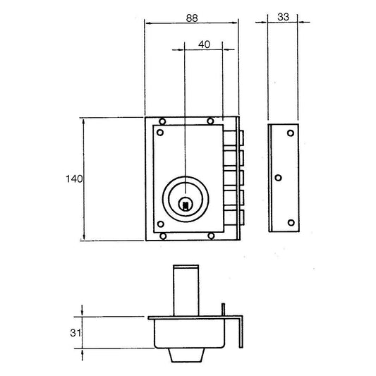 Riel aluminio P950 sin cordon  <br />- Color blanco<br />- Medidas: 1.50 metros<br />- No incluye cordon.<br />- Ideal para el montaje de cortinas.