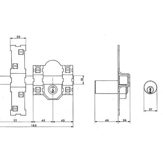 Soporte zirconio <br />- ColocaciÃ³n: para techo<br />- Medida: 28mm<br />- Acabado: bronce viejo.<br />- Ideal para el montaje de cortinas.