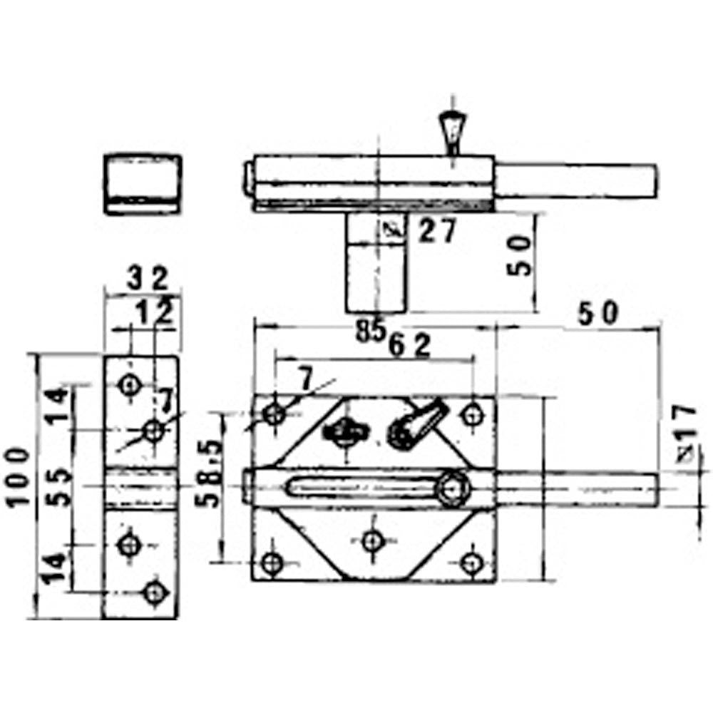 Abrazadera tubo estufa galvanizado.  <br />- Con soporte.<br />- 2 piezas.<br />- Diametro: 150 mm.
