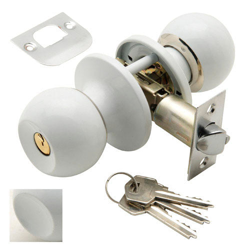 Cerradura Tesa 2030-hl/50.               <br />- Frente estrecho de 20 mm.<br />- El cilindro acciona la palanca (2 vueltas) y el picaporte.<br />- La nueca acciona el picaporte.     <br />- Para colocar en puertas de entrada.