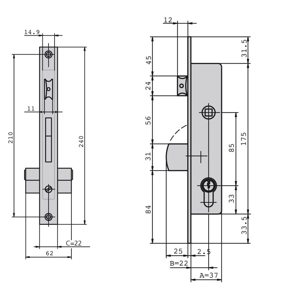 Fieltro adhesivo 1m. x 85 mm. blister blanco.<br />- Medidas 1m. x 85 mm.<br />- Color blanco.<br />- Adhesivo.