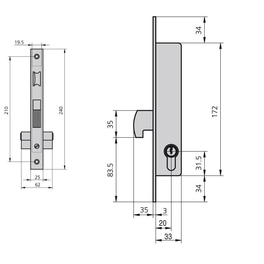 Llave amoladora wolfpack<br />- Medida 115/230 mm.<br />- Iideal para trabajos en construcciÃ³n.<br />- Color negro.<br /><br />- Articulo conocido como llave radial, marranillo.