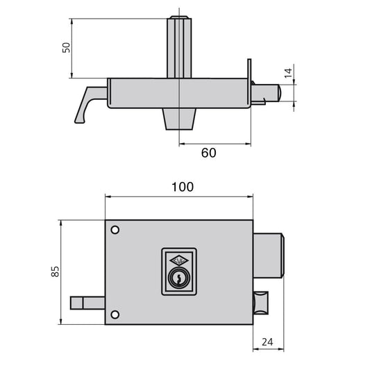 Esparrago Roscado Hueco M10x50.<br />- Hueco por dentro y roscado por fuera.<br />- Medida: M10x50 mm. <br />- Caja de100 unidades.<br />- Articulo conocido como esparrago lampara, varilla roscada hueca.