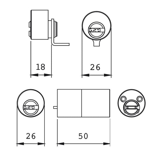 Llave de cabina<br />- Para cabinas de calefacciÃ³n, aire acondicionado, y saneamientos<br />- Ideal para trabajo industrial.<br />- Realizada en acero.<br />- Articulo conocido como llave cruz, llave contador.