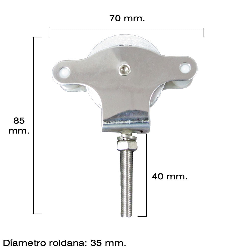 Cobertor solar para piscina redonda estructura metalica Ã¸ 305 cm.<br />- DiÃ¡metro cobertor: 290 cm.<br />- Peso: 1,2 kg. <br />- Creado para mantener la temperatura del agua y dificultar el crecimiento de algas en las piscinas. <br />- El cobertor flota