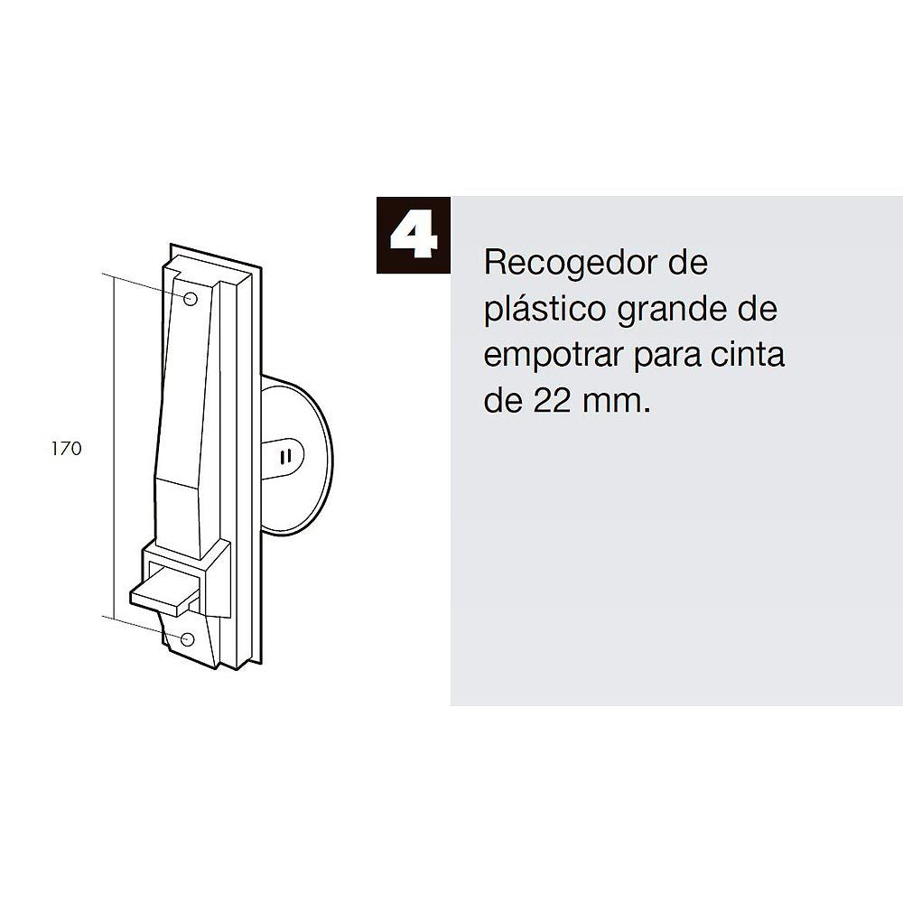 Soporte persiana rodamiento zincado<br />- Para rodamientos de 28 mm.<br />- Rodamientos zincados, aportandole mayor resistencia y durabilidad.<br />- Realizado en metal.