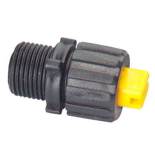 Goteo adaptador 1/4 para grifo 3/4<br />- Adaptador de 1/4 para grifo de 3/4.<br />- Realizado en plÃ¡stico.<br />- Blister de 1 pieza.
