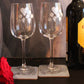 10th wedding anniversary wine gasses