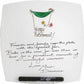 Retirement Gift Signed and Sealed Square Plate