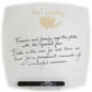 Personalised 30th Wedding Anniversary Plate Hearts/Sq