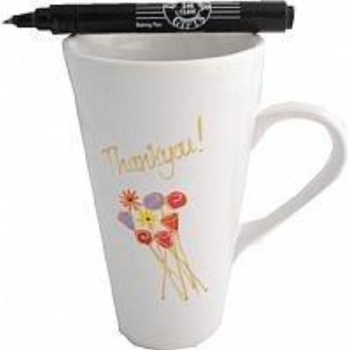 Thank You Gift Signing Mug: