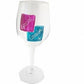 Special Cousin Gift Wine Glass: (Mag/Teal)