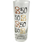 personalised shot glass 50th birthday