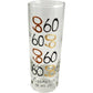 60th birthday personalised shot glass