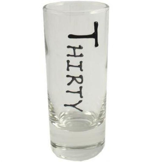30th Birthday Gift Shot Glass 