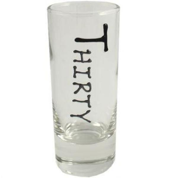 30th Birthday Gift Shot Glass 