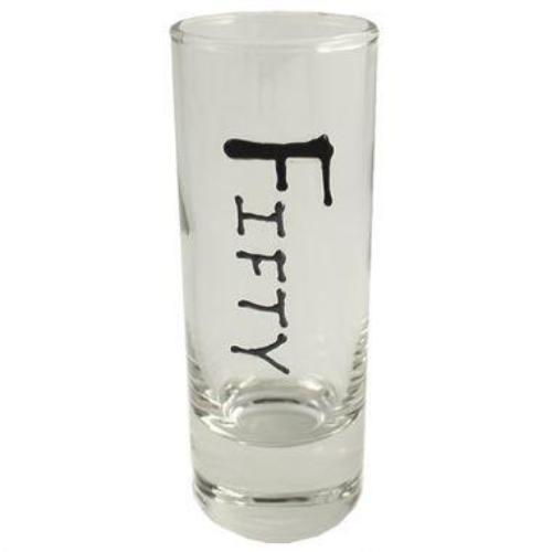 50th Birthday Gift Shot Glass 