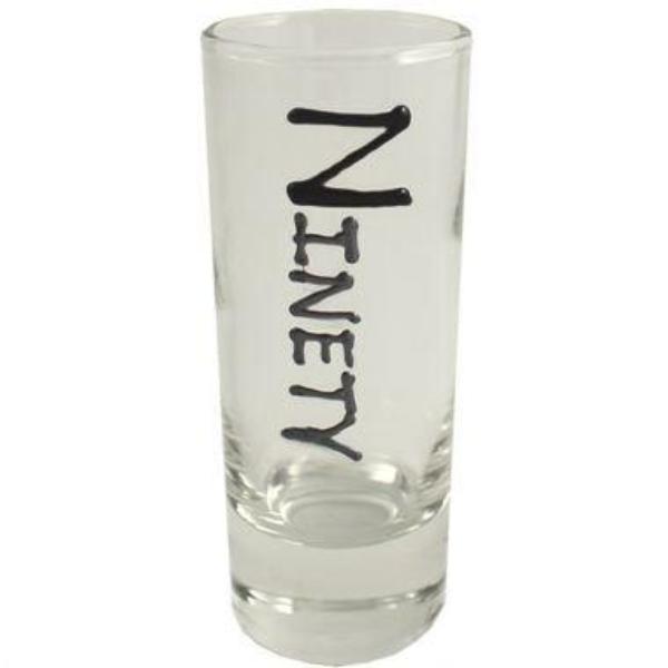 90th Birthday Gift Shot Glass 
