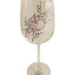 85th Birthday Wine Glass Sweet Pea