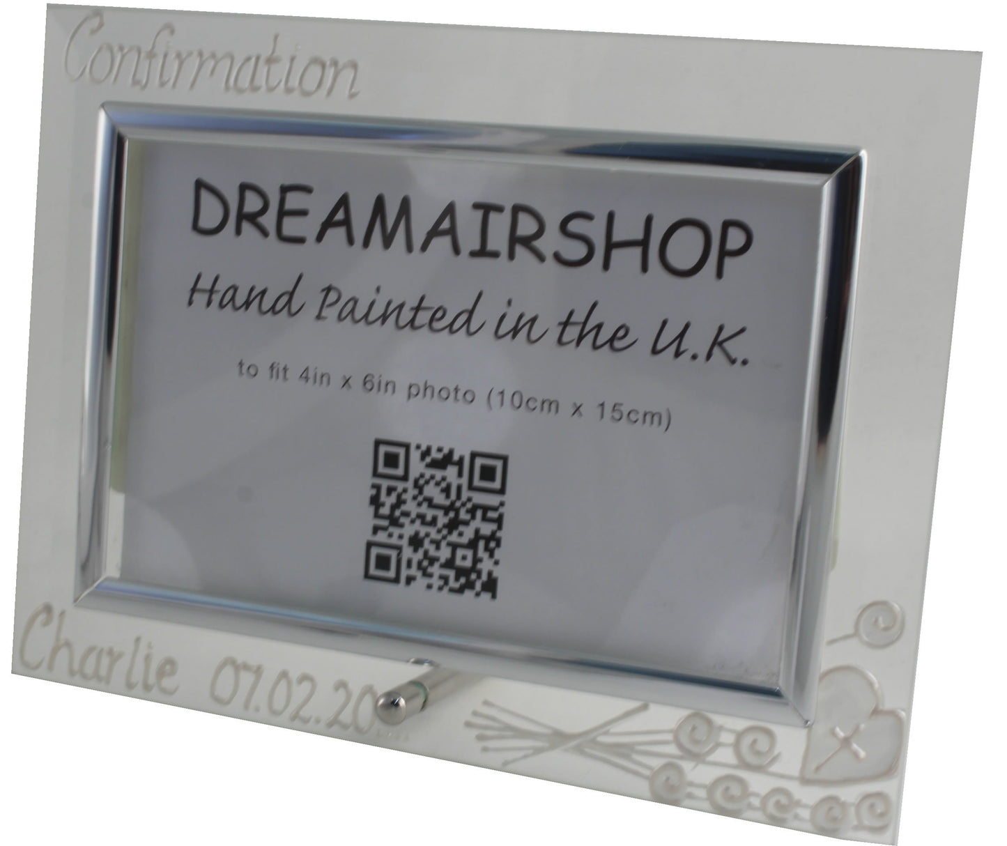 Personalised Confirmation Photo Frame Landscape 
