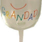 Grandad Design Gift Wine Glass: Cami Brights