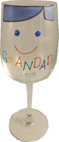 Grandad Design Gift Wine Glass: Cami Brights