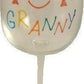 Granny Design Gift Wine Glass: (Cami Brights)