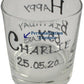 Personalised Birthday Whisky Glass Blk/Sil