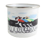 Taza de esmalte Ciclismo - :Cycling Enamel Mug
