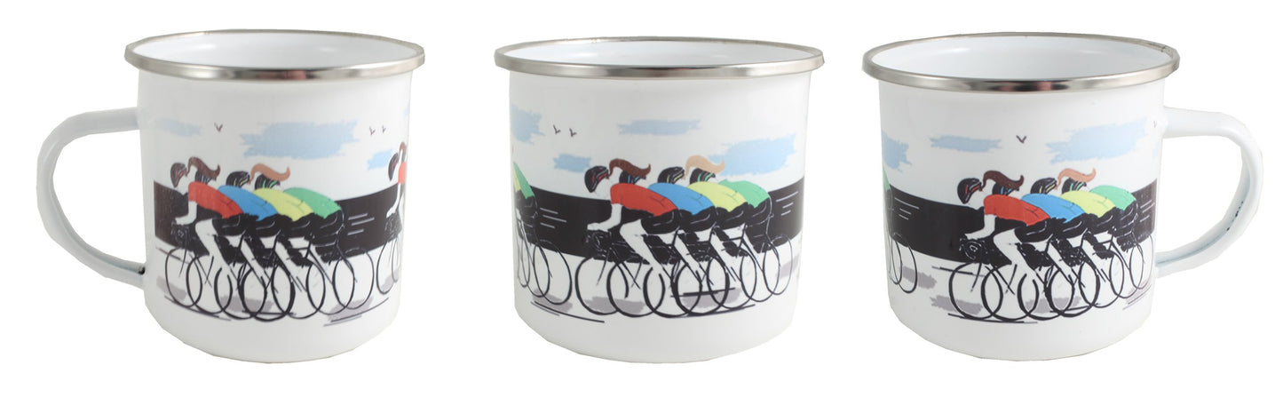 Ciclismo Tazza smaltata - :Cycling Enamel Mug