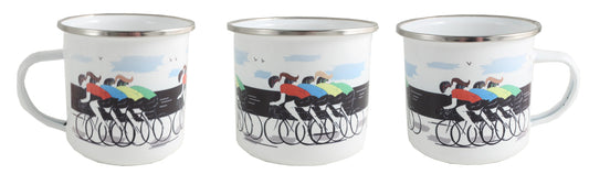 Ciclismo Tazza smaltata - :Cycling Enamel Mug