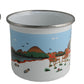 Autocaravane tasse d'í©mail - :Motor Home Enamel Mug