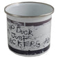 Quackers About You Enamel Mug