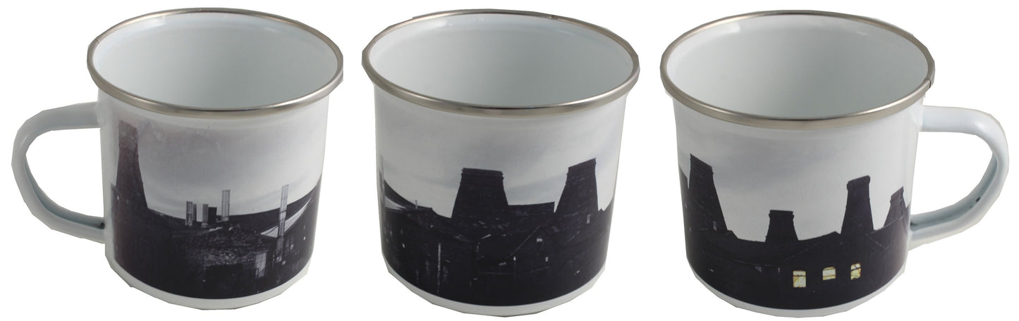 Longton Skyline Enamel Mug