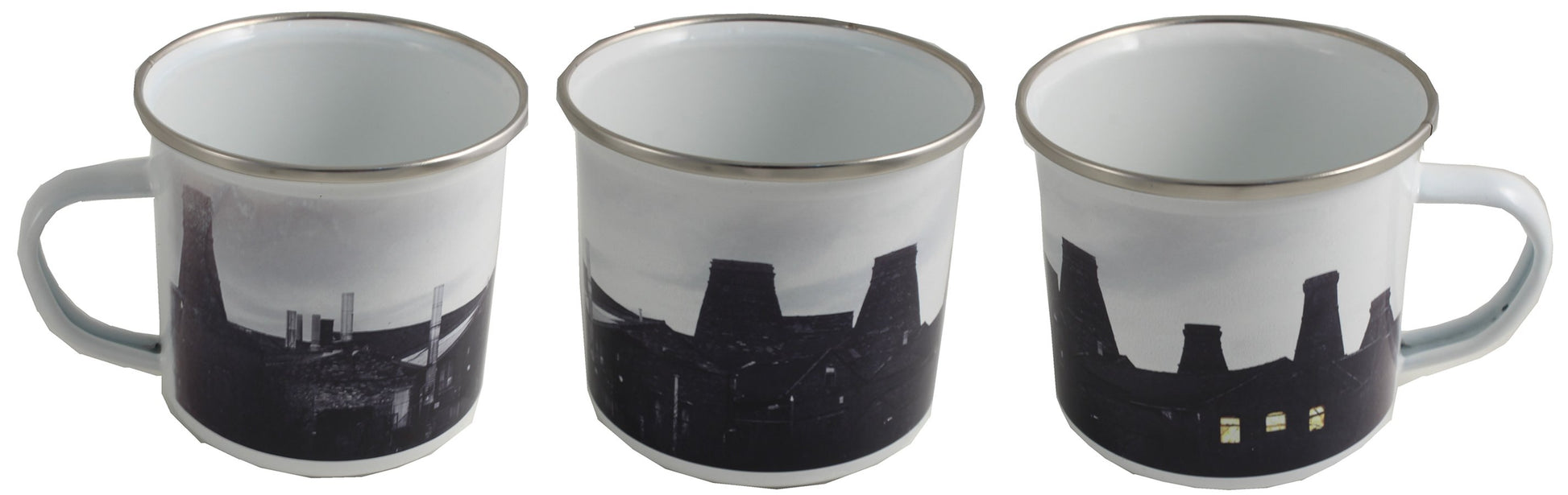 Longton Skyline Enamel Mug