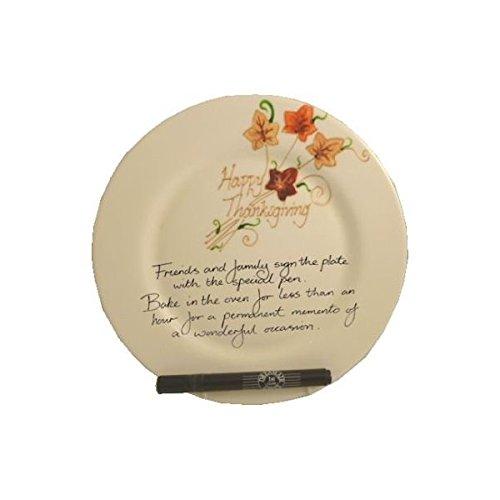 Thanksgiving Signed and Sealed Plate: (Round)