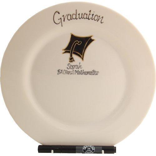 Graduation Gift Signed/Sealed Plate: (Round)