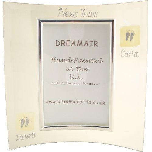 New Twins Gift Picture Frame: (P)